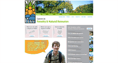 Desktop Screenshot of forestrycareers.org