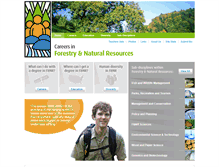 Tablet Screenshot of forestrycareers.org